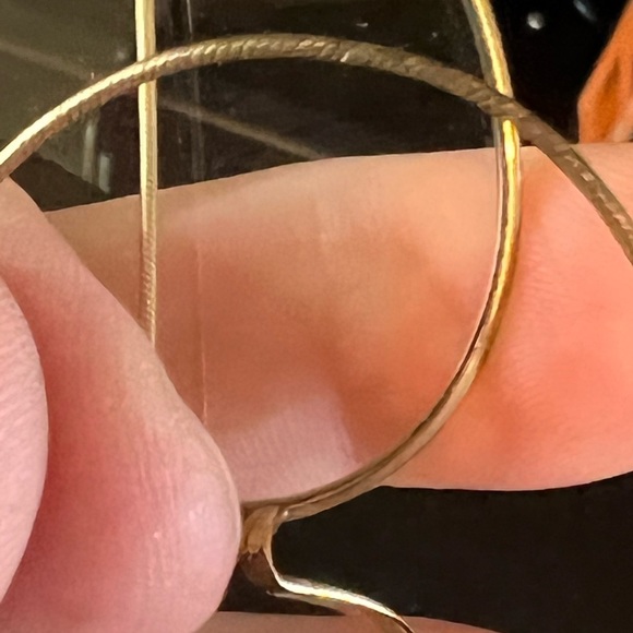 ANTIQUE SPECTACLES GOLD COLORED WIRE FRAME & CASE - Picture 2 of 8